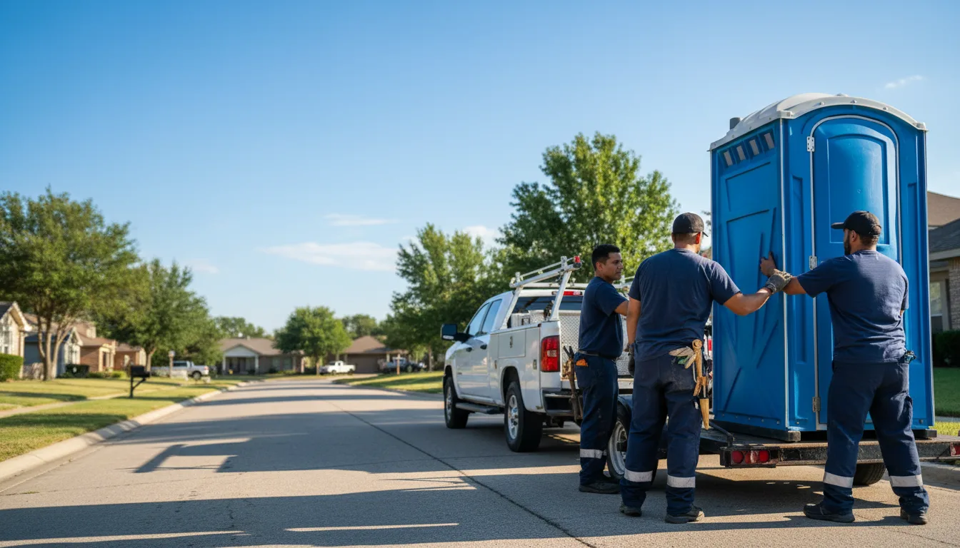Portable Toilet Rental in New Waverly, TX near me